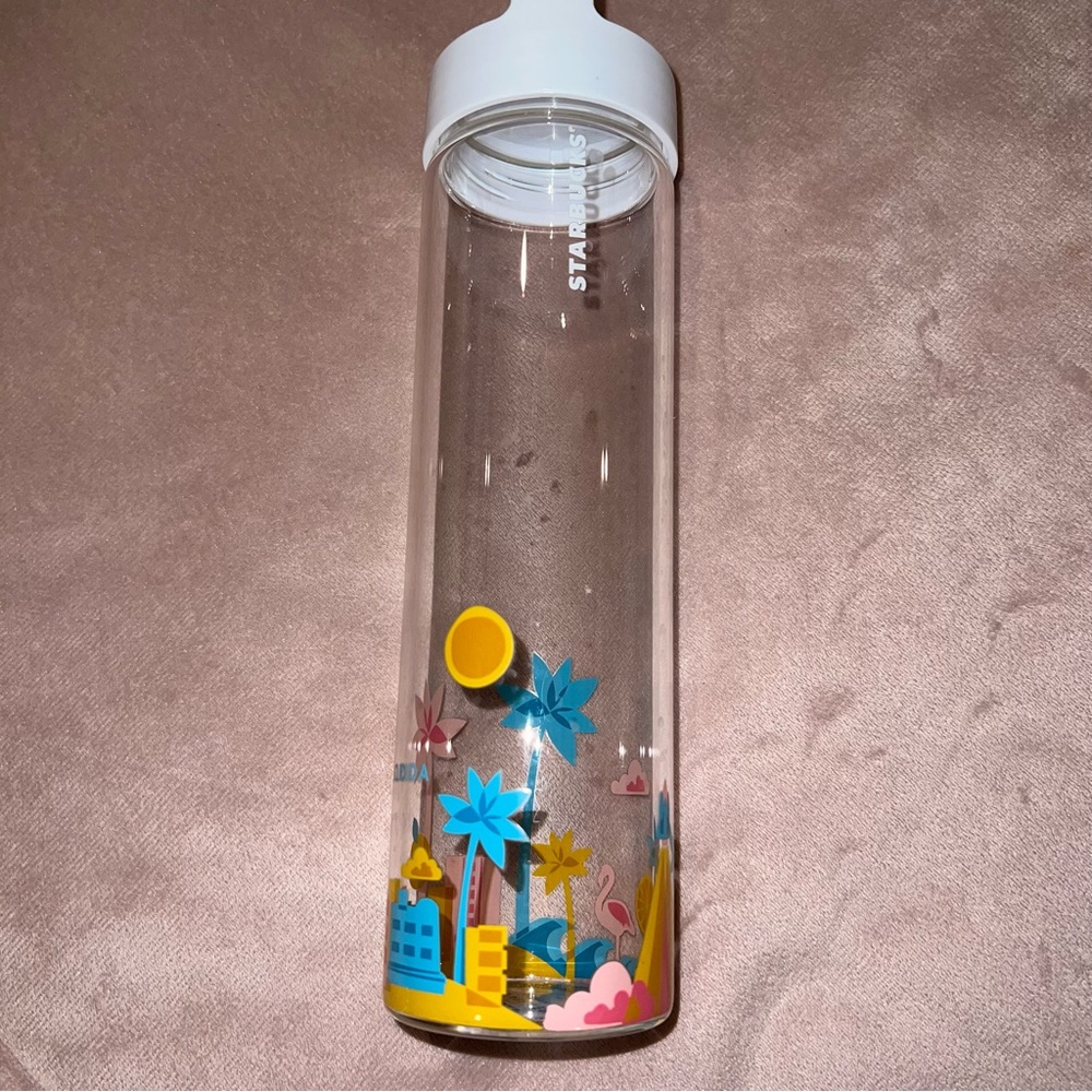 Starbucks Florida 2015 “You Are Here”Glass Water Bottle